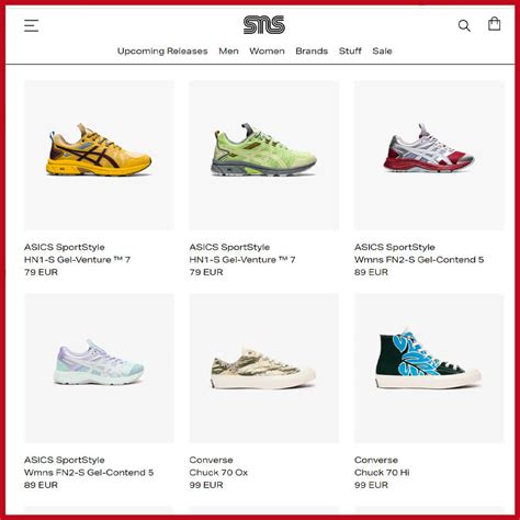 top 10 sneaker websites